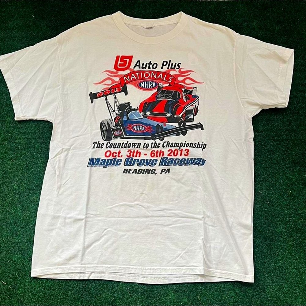 Vintage NHRA Racing Graphic T-Shirt.